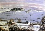 Carreg Cennen in Winter 